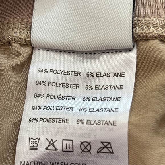 Soothfeel Capri Lightweight Khaki Cargo Pants Plus Sz XXXL Stretch Elastic Waist - Picture 7 of 15